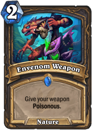 Envenom Weapon Card