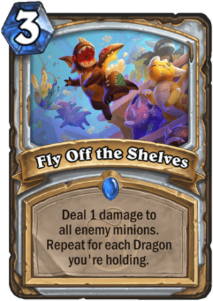 Fly Off the Shelves Card