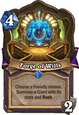Forge of Wills Card