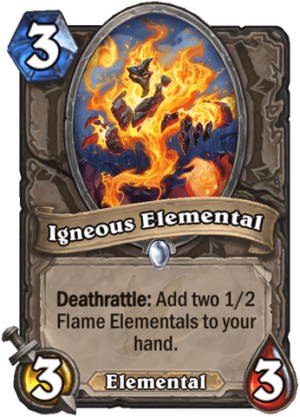 Igneous Elemental Card