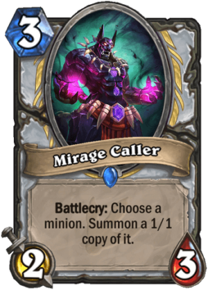 Mirage Caller Card