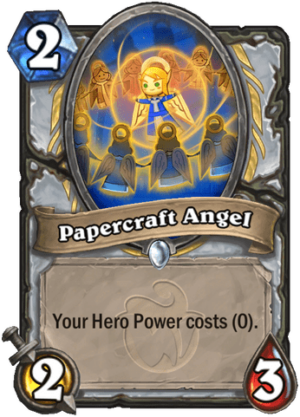 Papercraft Angel Card
