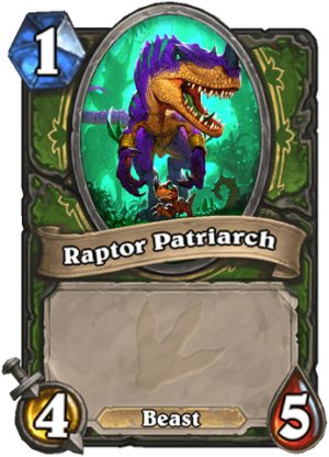 Raptor Patriarch Card