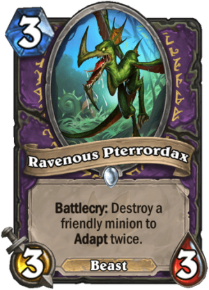 Ravenous Pterrordax Card