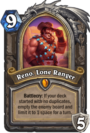 Reno, Lone Ranger Card