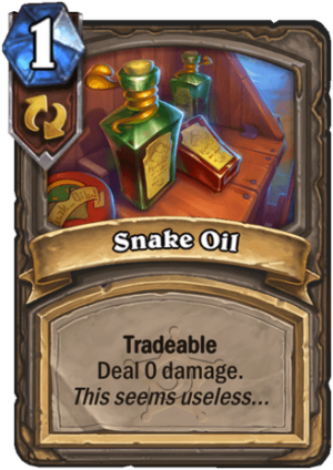 Snake Oil Card