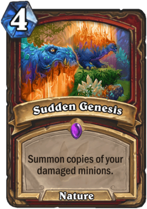Sudden Genesis Card