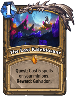 The Last Kaleidosaur Card