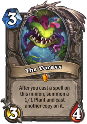 The Voraxx Card