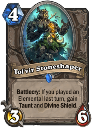Tol’vir Stoneshaper Card