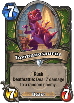 Toyrannosaurus Card