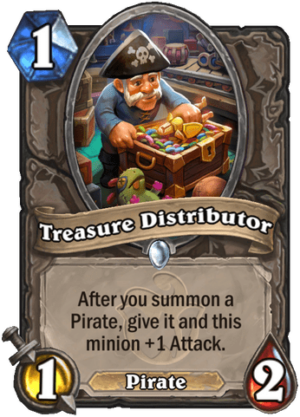 Treasure Distributor Card
