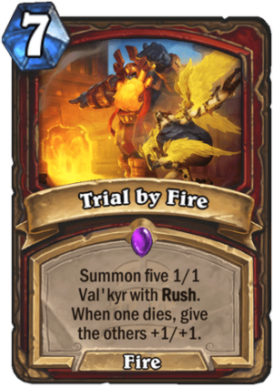 Trial by Fire Card