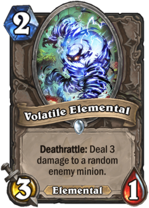 Volatile Elemental Card