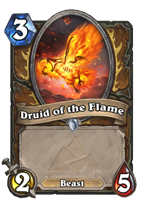 Druid of the Flame (Defense) Card