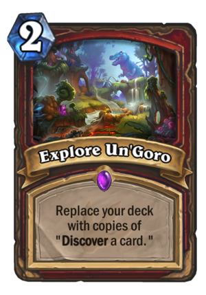 Explore Un’Goro Card