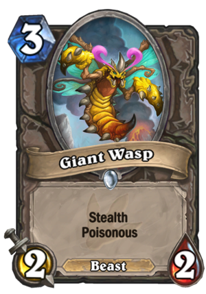 Giant Wasp Card