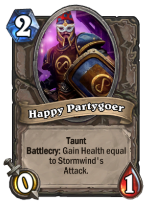 Happy Partygoer Card