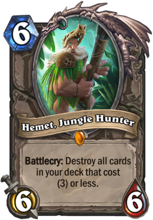 Hemet, Jungle Hunter Card