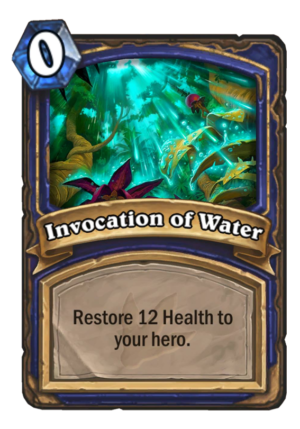 Invocation of Water Card