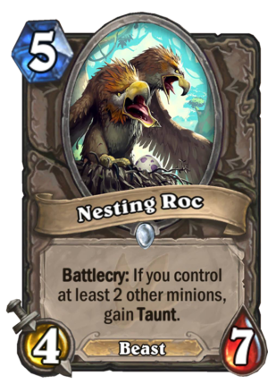 Nesting Roc Card