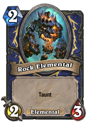 Rock Elemental Card