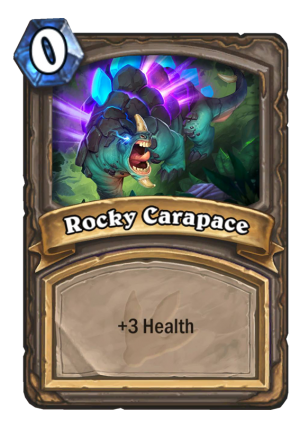 Rocky Carapace Card