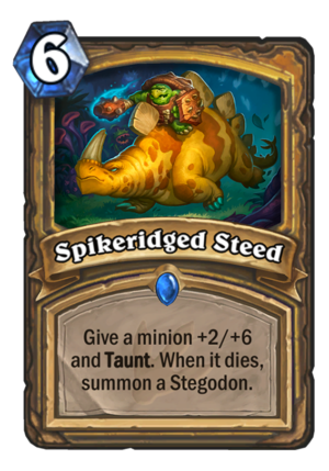 Spikeridged Steed Card