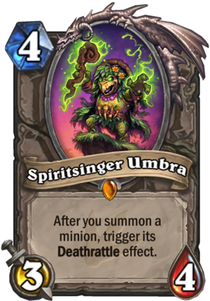 Spiritsinger Umbra Card