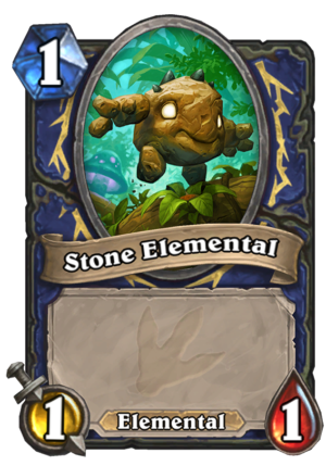 Stone Elemental Card