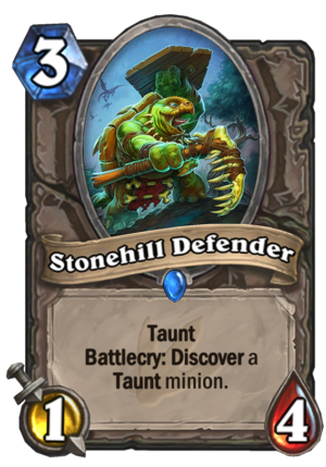 Stonehill Defender Card