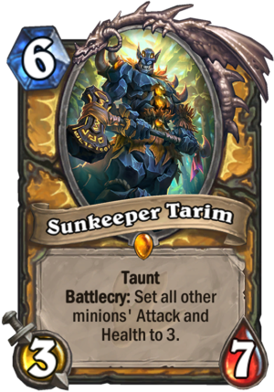 Sunkeeper Tarim Card