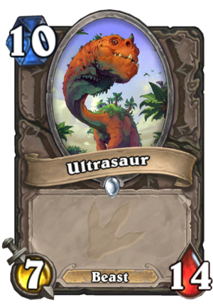 Ultrasaur Card