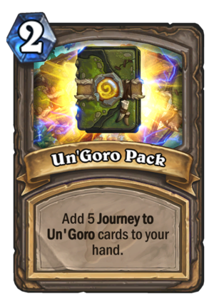 Un’Goro Pack Card
