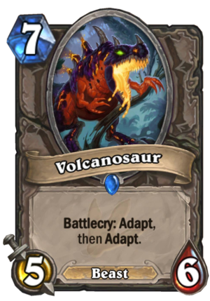 Volcanosaur Card