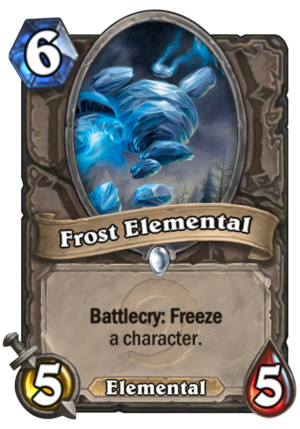 Frost Elemental Card