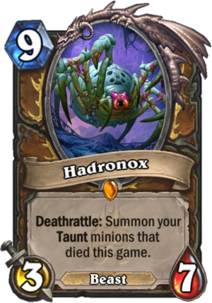 Hadronox Card