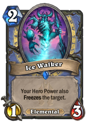 Ice Walker Card