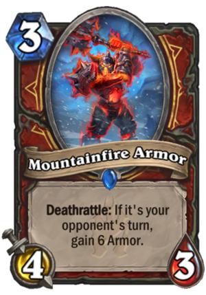 Mountainfire Armor Card