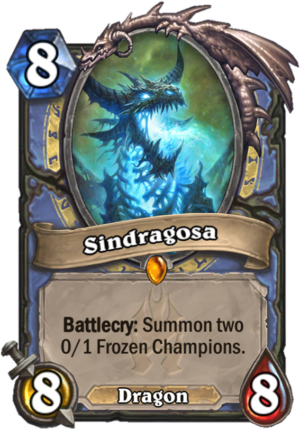 Sindragosa Card