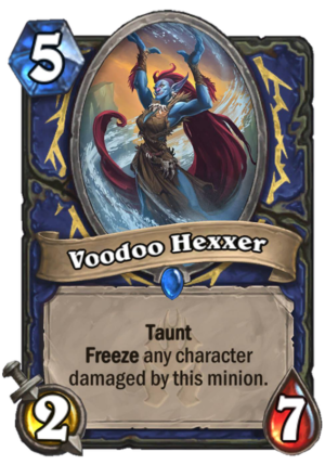 Voodoo Hexxer Card