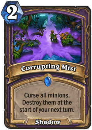 Corrupting Mist Card