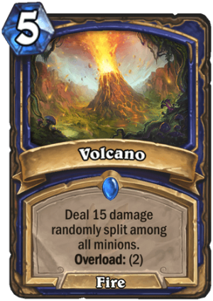 Volcano Card