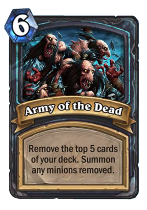 Army of the Dead (The Lich King) Card