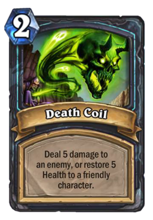 Death Coil Card