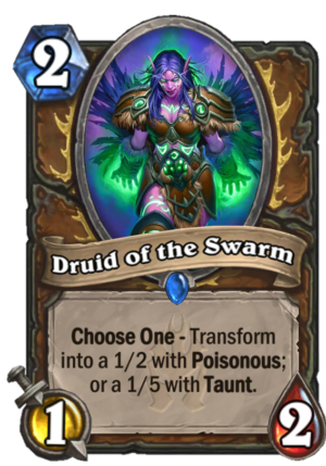 Druid of the Swarm Card