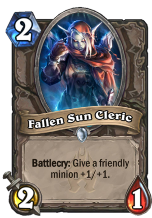 Fallen Sun Cleric Card
