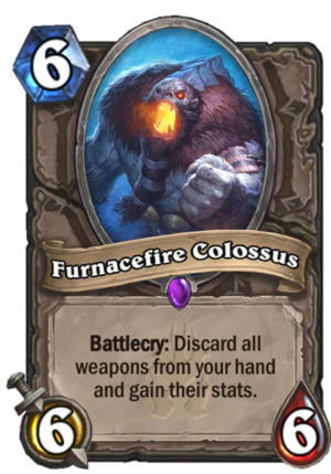 Furnacefire Colossus Card