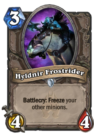 Hyldnir Frostrider Card