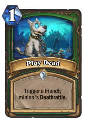 Play Dead Card
